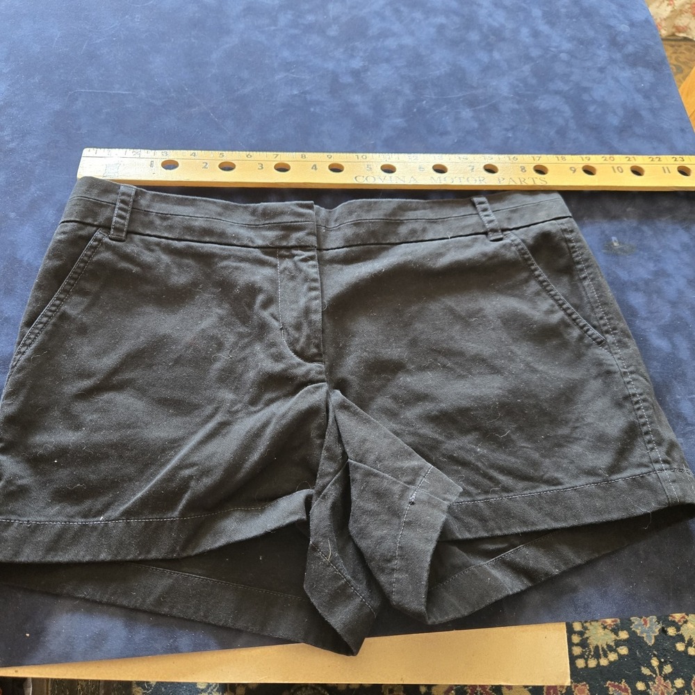 J. CREW CHINO Grey SHORTS WOMEN'S SIZE 12 100% Cotton - Picture 1 of 6